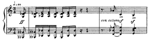 Prelude  opus 33 no 3 C Major by Alexander Scriabin piano sheet music