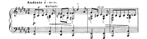 Prelude  opus 37 no 3 B Major by Alexander Scriabin piano sheet music