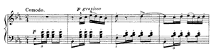 Neapolitan Song by Peter Ilyitch Tchaikovsky Neapolitan Song opus 39 no 18 E-flat Major by Peter Ilyitch Tchaikovsky piano sheet music