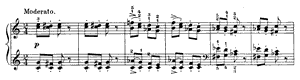 The Old Maid-Servan't Tale by Peter Ilyitch Tchaikovsky The Old Maid-Servan't Tale opus 39 no 19 C Major by Peter Ilyitch Tchaikovsky piano sheet music