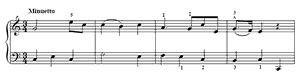 Like No. 18  no 21 C Major by Daniel Gottlob T�rk piano sheet music