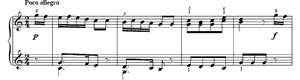 Carefree Happiness  no 32 C Major by Daniel Gottlob T�rk piano sheet music