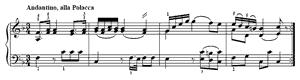 A Light Song by Daniel Gottlob Türk A Light Song no 44 F Major by Daniel Gottlob Türk piano sheet music