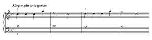 It's always hard to begin by Daniel Gottlob Türk It's always hard to begin no 1 C Major by Daniel Gottlob Türk piano sheet music