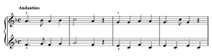 Hushaby. my Baby by Daniel Gottlob Türk Hushaby. my Baby no 4 F Major by Daniel Gottlob Türk piano sheet music