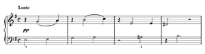 The Two Invalids by Daniel Gottlob Türk The Two Invalids no 6 E Minor by Daniel Gottlob Türk piano sheet music