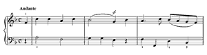 Phrase-Endings  no 8 F Major by Daniel Gottlob T�rk piano sheet music