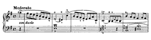 Sonata 4  opus 70 E Minor by Carl Maria von Weber piano sheet music
