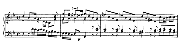 Concerto Transcription - unknown source BWV 983  in G Minor by Bach piano sheet music
