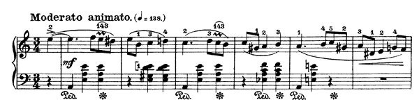 Mazurka 45 Op. 67 No. 4  in A Minor by Chopin piano sheet music