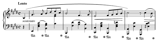 Nocturne 18 Op. 62 No. 2  in E Major by Chopin piano sheet music