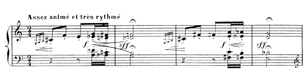 Morceau de concours   by Debussy piano sheet music