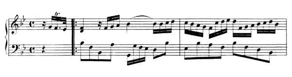Suite (G 30-33) -  in B-flat Major by Handel