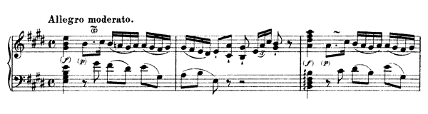 Sonata L. 37 Hob. XVI:  22  in E Major by Haydn piano sheet music