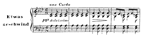 Schubert: Das Fischermädchen  S . 560 No. 2  in A-flat Major by Liszt piano sheet music