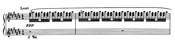 Ondine   in C-sharp Major by Ravel piano sheet music