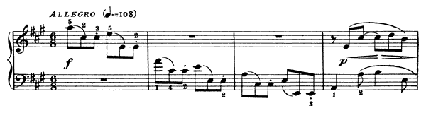 Sonata K. 457  in A Major by Scarlatti piano sheet music