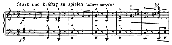 29. The Stranger Op. 68 No. 29  in D Minor by Schumann piano sheet music