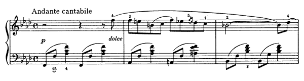 Romance - Op. 5 in F Minor by Tchaikovsky