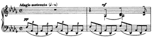 Moment Musical  opus 16 no 5 D-flat Major by Sergey Rachmaninoff piano sheet music