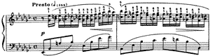 Prelude  opus 23 no 9 Eb-Major by Sergey Rachmaninoff piano sheet music