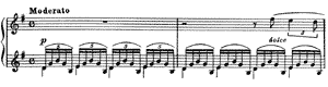 Prelude  opus 32 no 5 G-Major by Sergey Rachmaninoff piano sheet music
