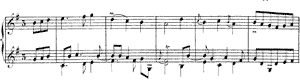 Les Troilets  no 13 G-Major by Jean Philippe Rameau piano sheet music