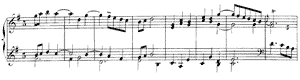 Minuet  no 10 G-Major by Jean Philippe Rameau piano sheet music