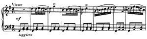 Duet from Barber of Seville  G Major by Gioacchino Rossini piano sheet music