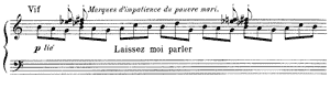 Celle Qui Parle Trop  no 1 n/a by Erik Satie piano sheet music