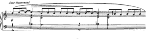 Gnossiennne  no 2 E Minor by Erik Satie piano sheet music