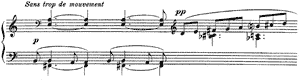 La D�faite des Cimbres (Cauchemar)  no 3 n/a by Erik Satie piano sheet music