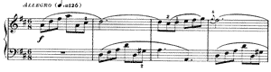 Sonata  K 401 D-Major by Domenico Scarlatti piano sheet music