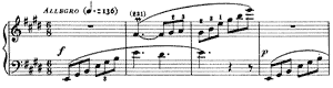 Sonata  K 403 E-Major by Domenico Scarlatti piano sheet music