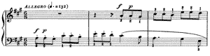 Sonata  K 405 A-Major by Domenico Scarlatti piano sheet music