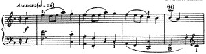 Sonata  K 438 F-Major by Domenico Scarlatti piano sheet music