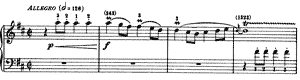 Sonata  K 443 D-Major by Domenico Scarlatti piano sheet music