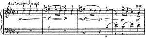 Sonata  K 473 B-flat Major by Domenico Scarlatti piano sheet music
