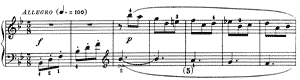 Sonata  K 529 Bb-Major by Domenico Scarlatti piano sheet music