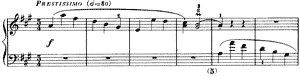 Sonata  K 537 A-Major by Domenico Scarlatti piano sheet music