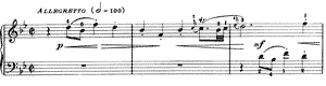 Sonata  K 550 B-flat Major by Domenico Scarlatti piano sheet music