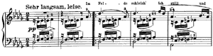 J�gers Abendlied - solo piano version  opus 3 no 4 Db-Major by Franz Schubert piano sheet music