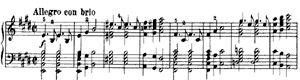 March and trio by Franz Schubert March and trio E-Major by Franz Schubert piano sheet music
