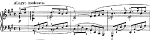 Sonata (posth)  opus 120 A Major by Franz Schubert piano sheet music