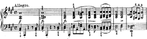 Sonata (D 959)  A Major by Franz Schubert piano sheet music
