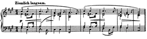 Variations on a Theme by Robert Schumann  opus 20 F#-Minor by Clara Wieck Schumann piano sheet music