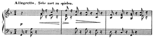 Romance  opus 21 no 2 F-Major by Clara Wieck Schumann piano sheet music