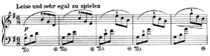 A Short Study  opus 68 no 14 G-Major by Robert Schumann piano sheet music