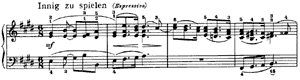 Spring Song  opus 68 no 15 E Major by Robert Schumann piano sheet music