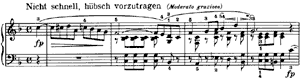 Nicht schnell, h�bsch vorzutragen  opus 68 no 26 F-Major by Robert Schumann piano sheet music